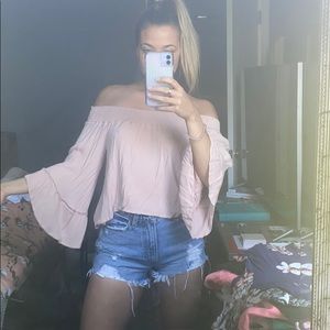 Off shoulder top